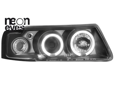 Koplampen VW Passat 3B 96-00 Angel Eyes Ice CCFL