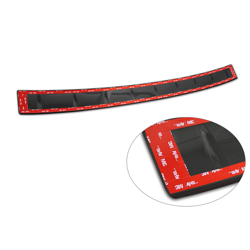 Zwart RVS Achterbumperprotector  Volkswagen Tiguan (CT1) 2024- 'Ribs'