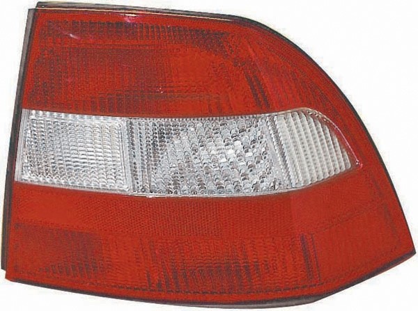 Achterlicht rechts VECTRA 95-98 ROOD/WIT