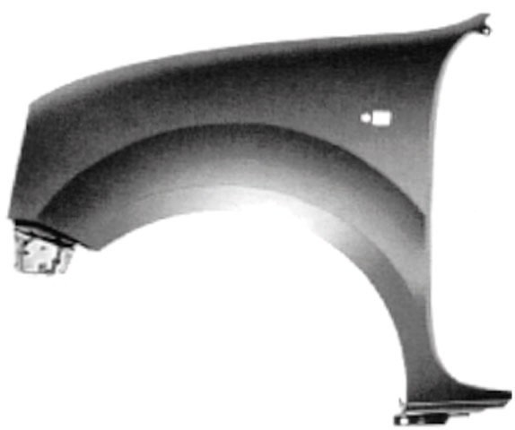 Voorscherm rechts KANGOO 98-03 met Knipperlicht GAT