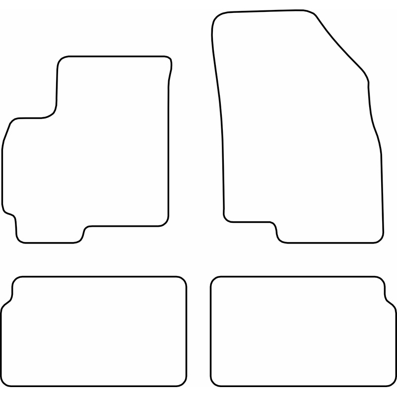 Automatten Velours  DR DR 4.0 2020- & DR 5.0 2019-