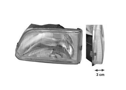koplamp, H4, links,-1992 Toyota Starlet, 1990-1996, EP80