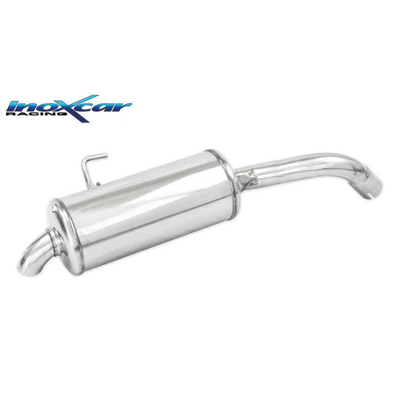 100% RVS Sportuitlaat  Renault Clio II RS 2.0 Phase 2 172pk 2002-2003