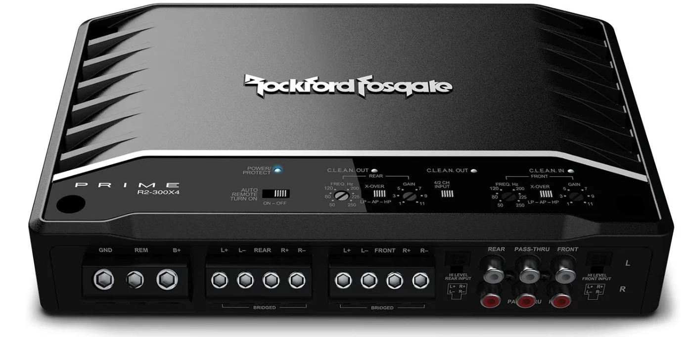 Rockford Fosgate Prime Versterker 4-kanaals R2-300x4