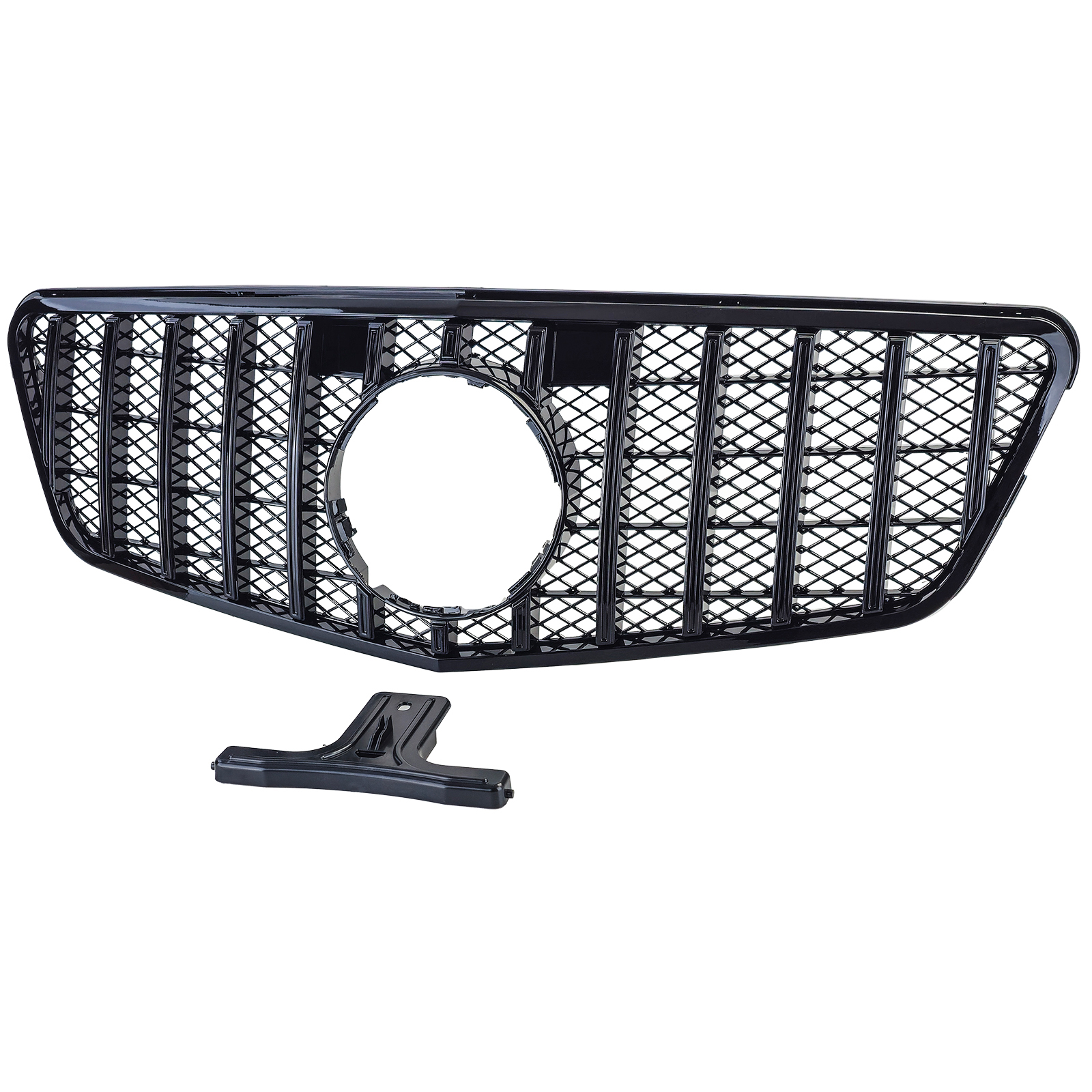 Grill Mercedes W212 S212 (2008-2013) GT-R Design Zwart