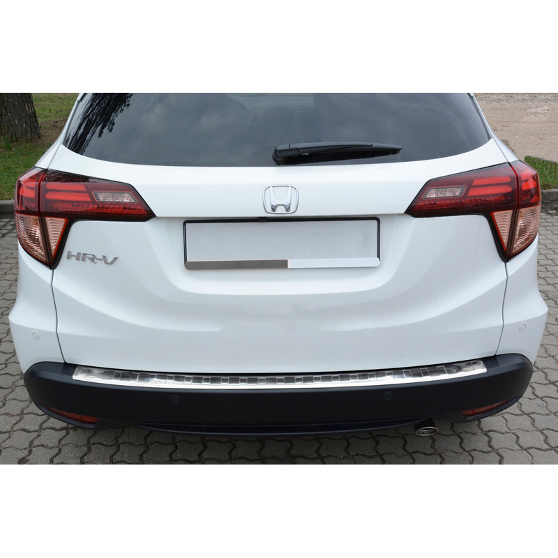 RVS Achterbumperprotector  Honda HR-V 2015-2018 & FL 2018- Excl. HR-V 2020 Sport 'Ribs'