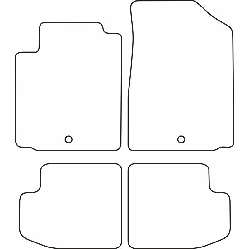 Automatten  Toyota Yaris 3 deurs 1999-2003