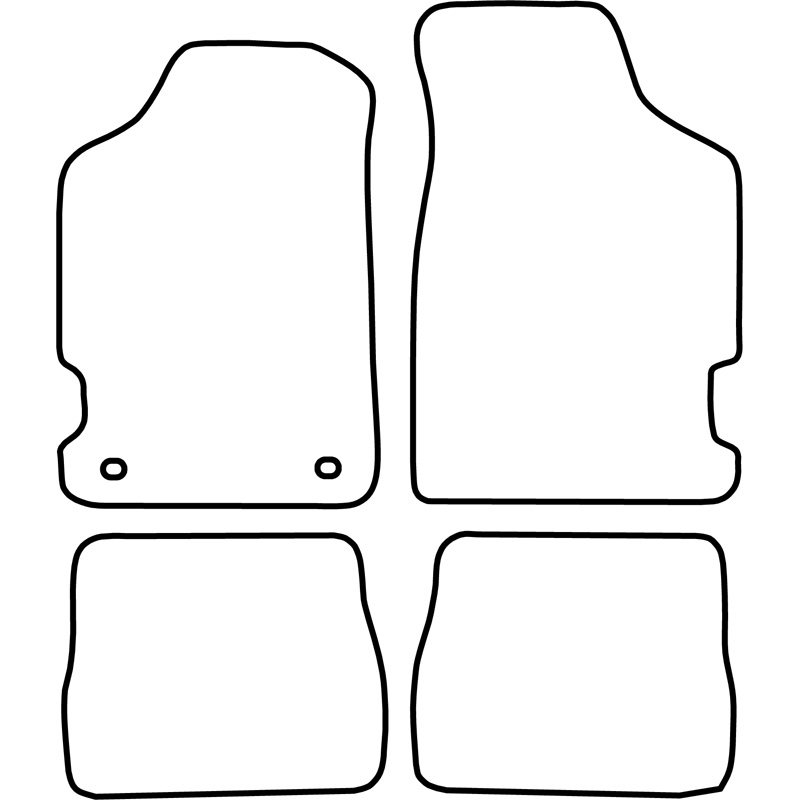 Automatten  Citroen Saxo 2000-2003