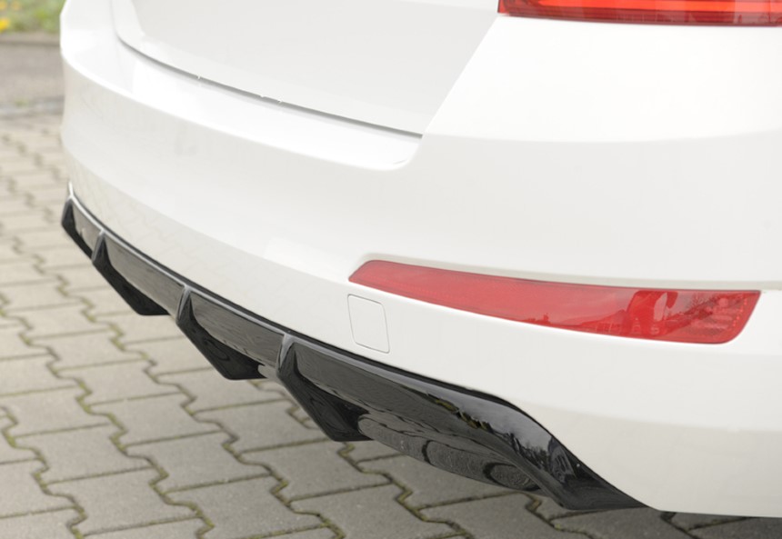 Diffuser Skoda Octavia (5E) Rieger glans zwart