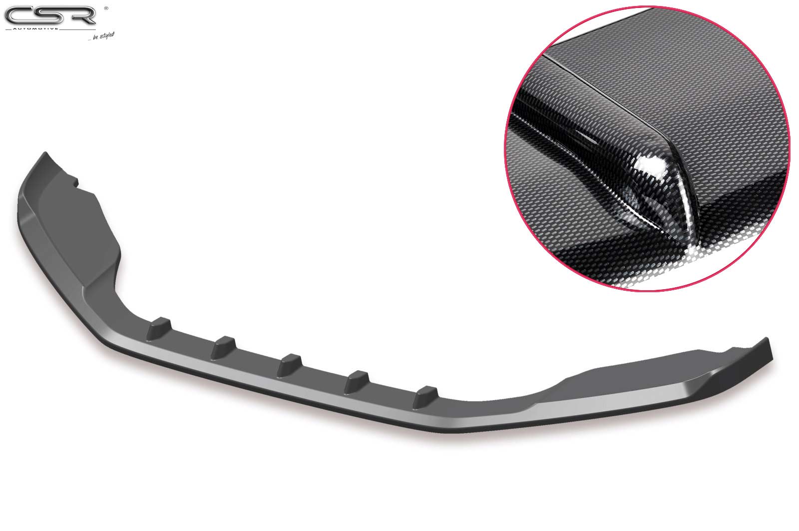 Voorspoiler Volkswagen Scirocco CSR Carbon Look
