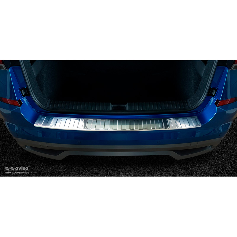 RVS Achterbumperprotector  Skoda Kamiq 2019- 'Ribs'