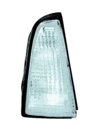 knipperlicht, incl fitting, wit, rechts Fiat Cinquecento, 1991-1