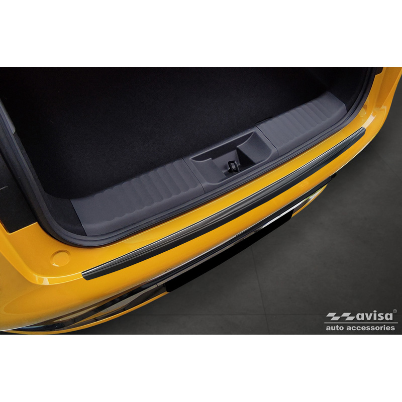 Zwart RVS Achterbumperprotector  Toyota Prius V (XW60) 2023-