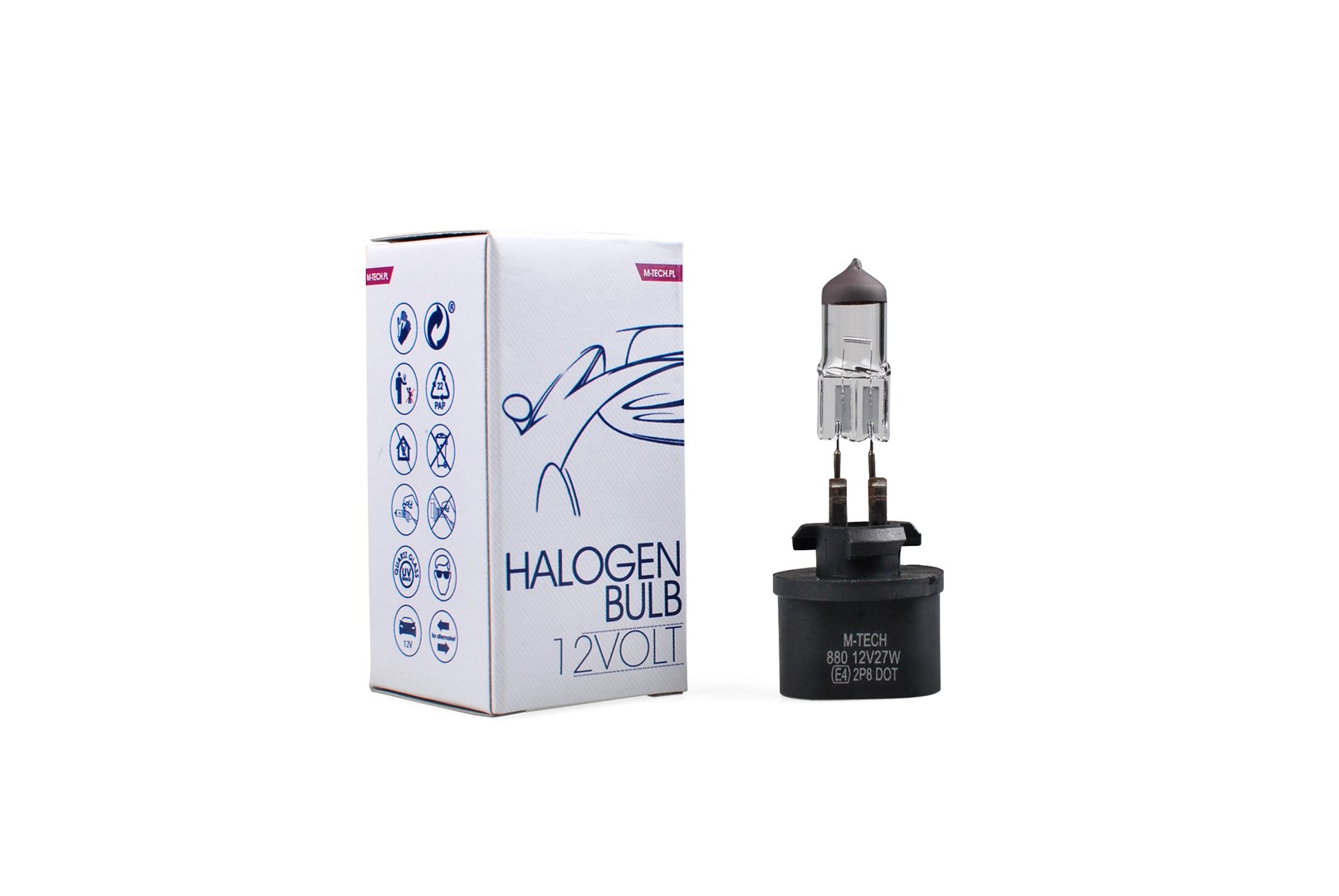 H880 Halogeen lamp M-tech 32W USA