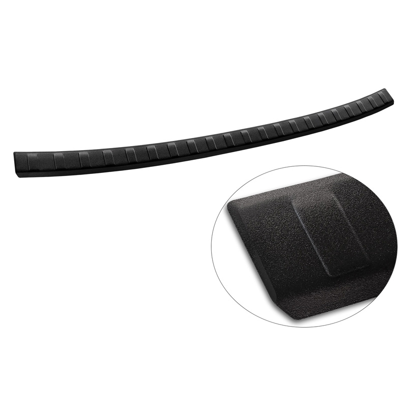 Matzwart RVS Achterbumperprotector  Seat Ateca 2016-2020 & FL 2020- 'Ribs'