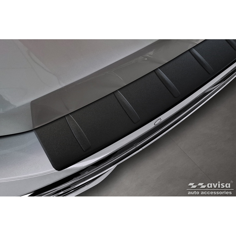 Matzwart RVS Achterbumperprotector  Volkswagen Passat Variant (CJ5) 2023- 'Ribs'