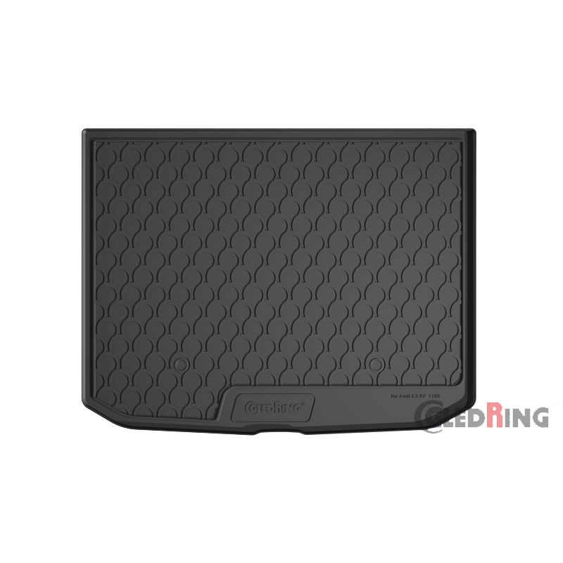 Rubbasol (Rubber) Kofferbakmat  Audi A3 8V Sportback 2012-2020 (Hoge variabele laadvloer)