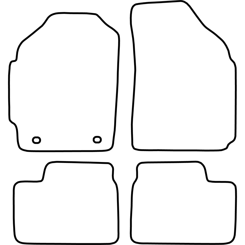 Automatten  Daewoo Matiz 1998-2001