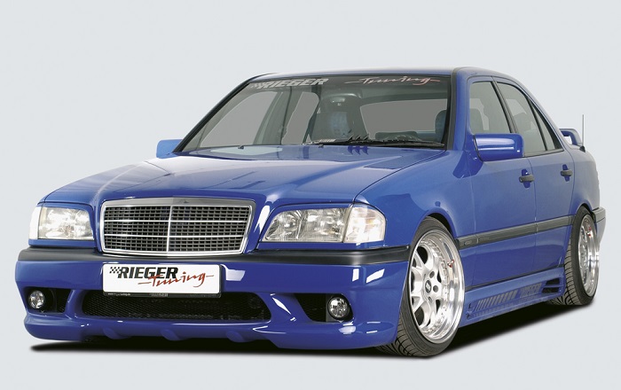 Voorbumper met houders Mercedes W202 Rieger