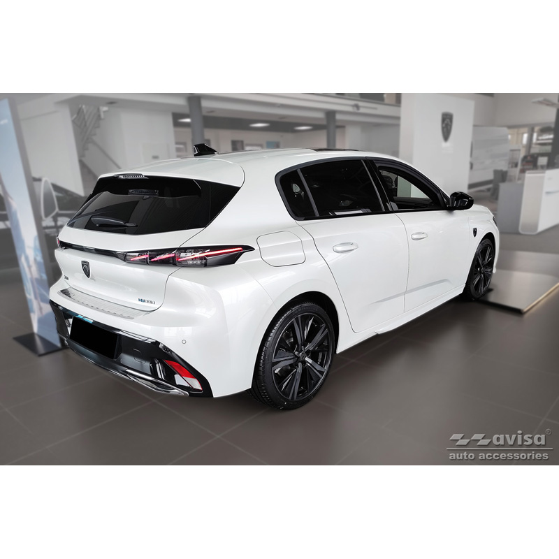 RVS Achterbumperprotector  Peugeot 308 III HB & SW 2021- 'Ribs'