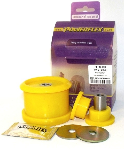 Ford Focus Mk1 inc RS  Front Lower Engine Mount Kit - PowerFlex