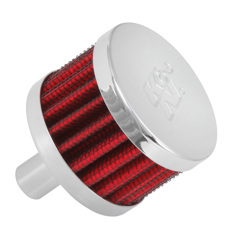 Carterontluchtingsfilter - stalen onderplaat - 13mm aansluiting (62-1015)