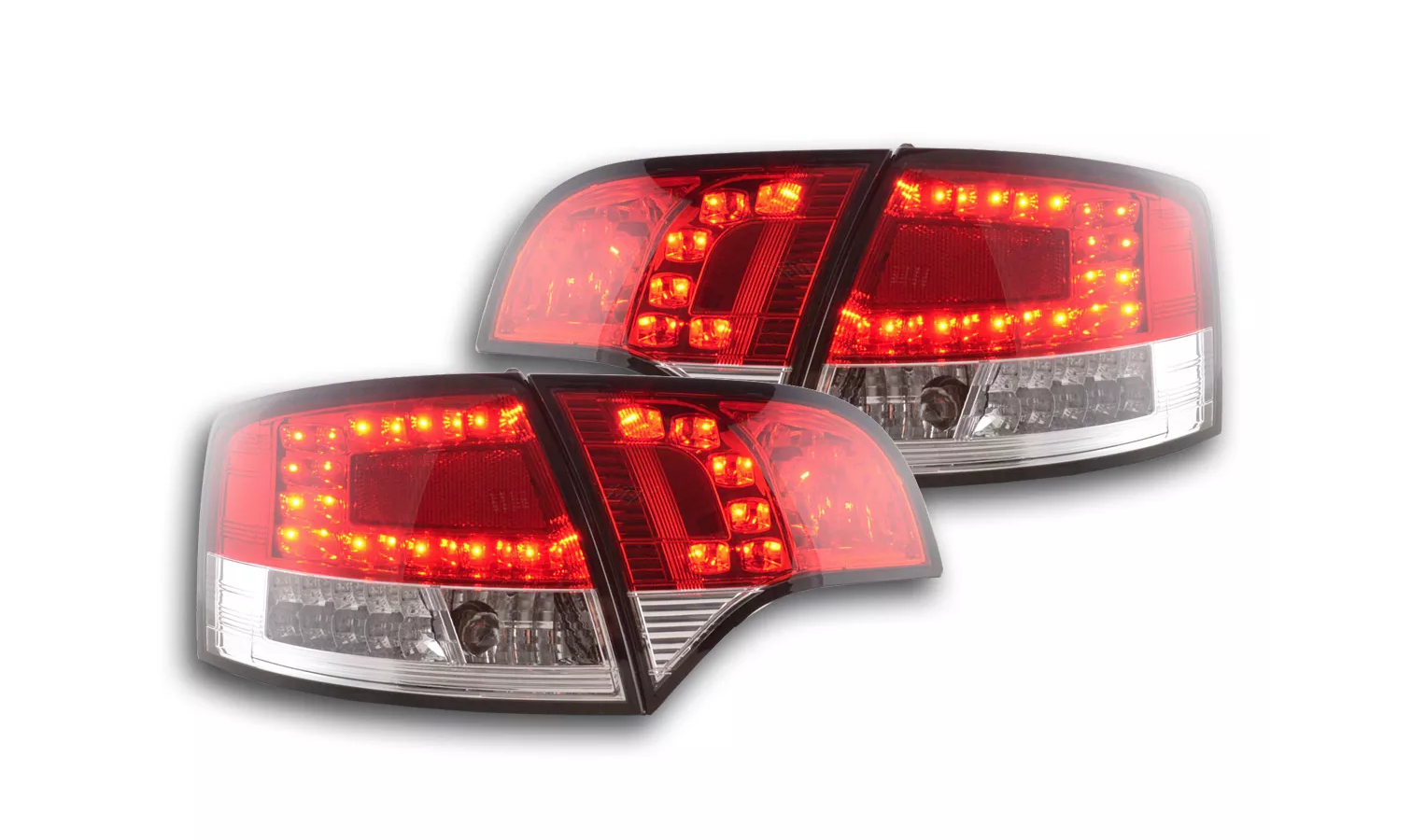 Achterlichten Audi A4 8E B7 05-08 Avant LED rood/wit