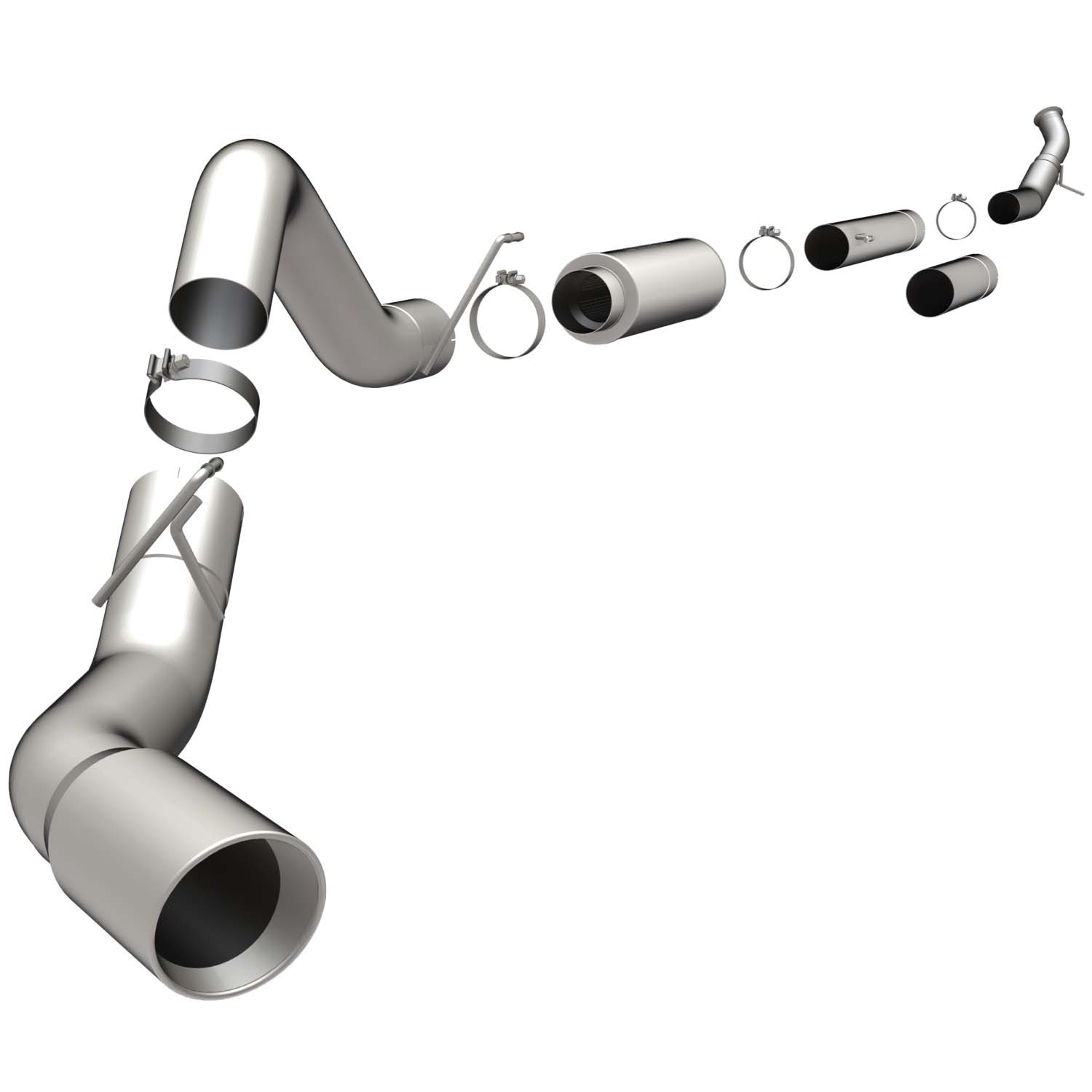 Dodge Sys T/B 04- Ram 3500 5.9L HO CC 5" Magnaflow Cat-Back