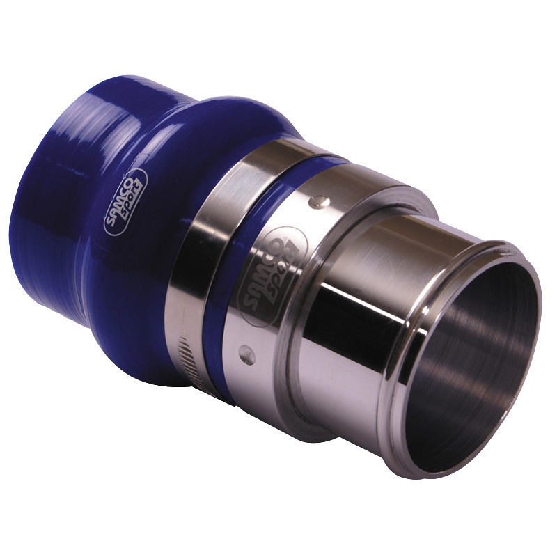 Samco Aluminium koppelstuk - Lengte 87mm - Ø57