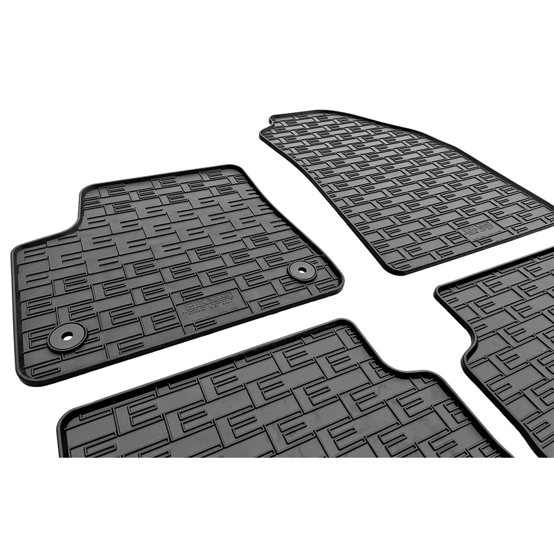 Rubber matten  Citroën e-C3 IV 2024- (4-delig + montagesysteem)