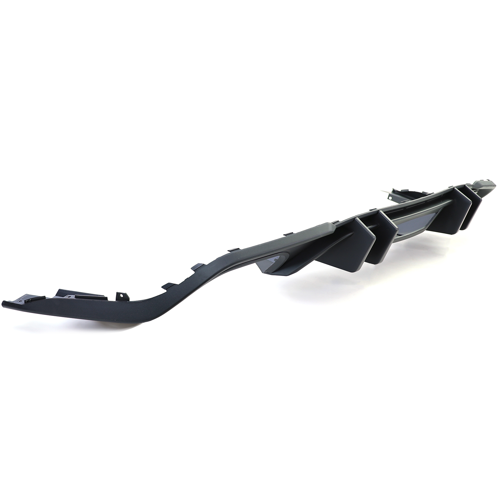 Diffuser Ford Mustang Facelift 17-22 Mat Zwart
