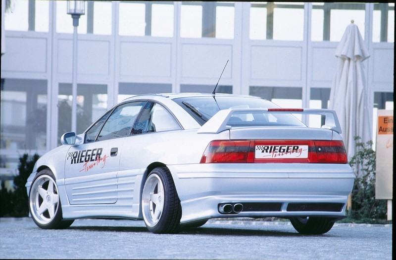 Achterbumper Diffusor Opel Calibra Eindstuk max 80mm diameter valkke vers