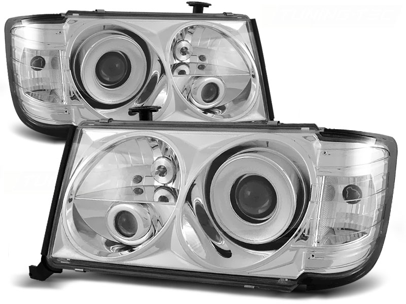 Koplampen Mercedes W124 93-95 Chroom