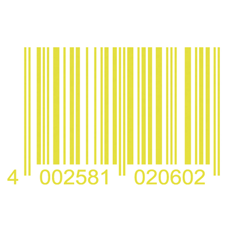 Foliatec Cardesign Sticker - Code - neon geel - 37x24cm