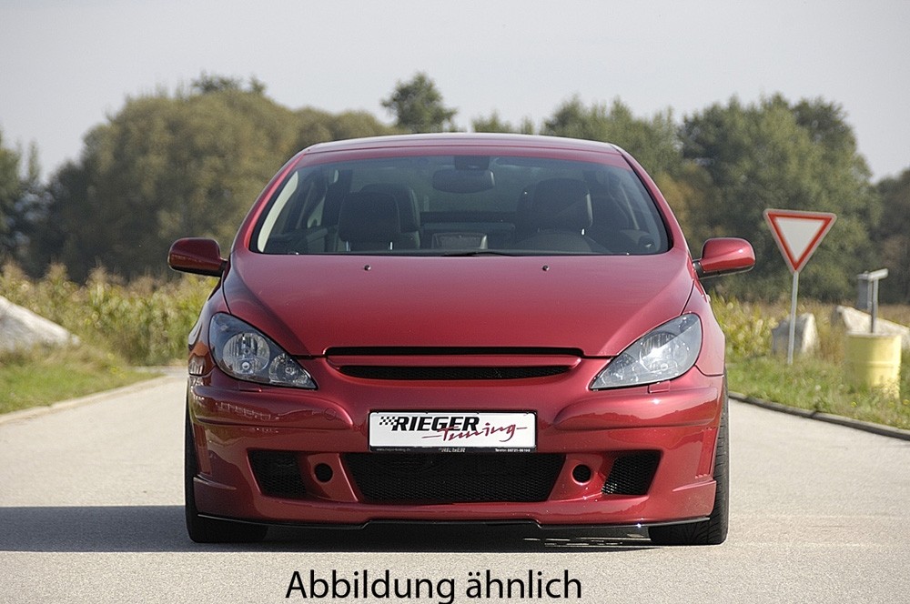 Voorbumper met geïntegreerde zonder embleem Peugeot 307 Rieger