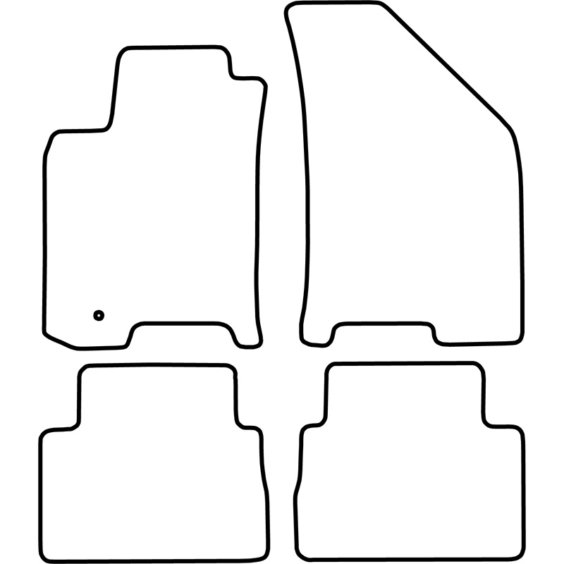 Automatten  Chevrolet Nubira 2003-2010