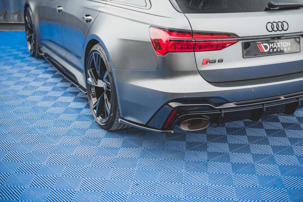 Zijdiffuser V.2 Audi RS6 / RS7 C8 Maxton Glanzend Zwart