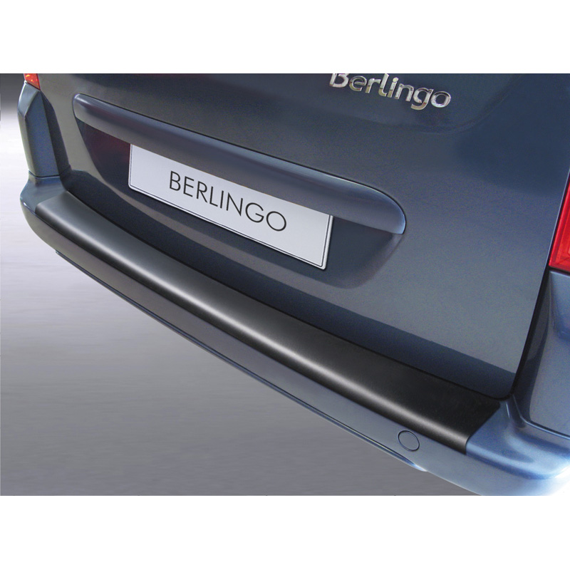 ABS Achterbumper beschermlijst  Citroën Berlingo/Multispace 2008-2018 Zwart
