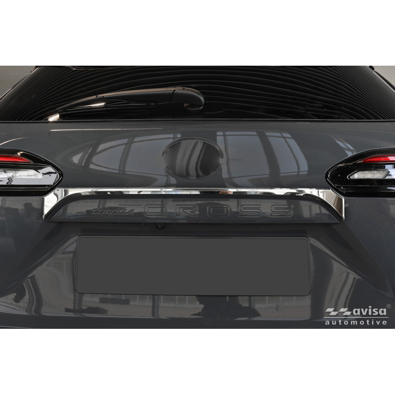 Avisa Chroom RVS Kofferbak Sierlijst  Toyota Corolla Cross 2020-2025 & Facelift 2025-