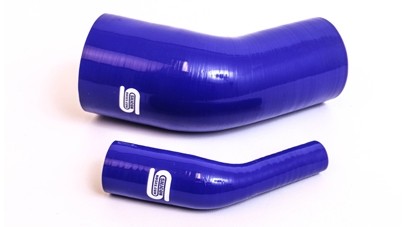 45 Graden reducer bochten 76-67 mm SiliconHoses