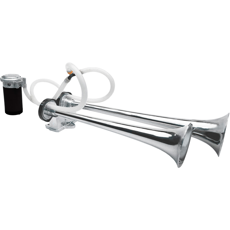 Simoni Racing luchthoorn 1-toon - Bus - 12V 118dB - Aluminium