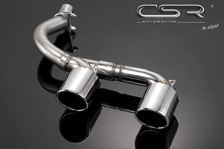 uitlaat pipes R32 Look (2 x 90 mm) VW Polo 5 6R
