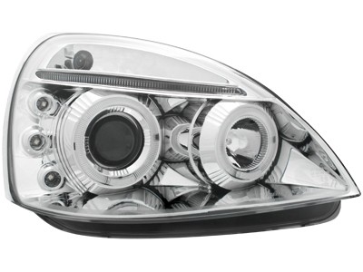 Koplampen Renault Clio C 01-05 Chroom