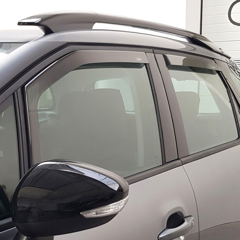 DGA Zijwindschermenset  Hyundai Tucson (JM) 2004-2010 (4-delig)