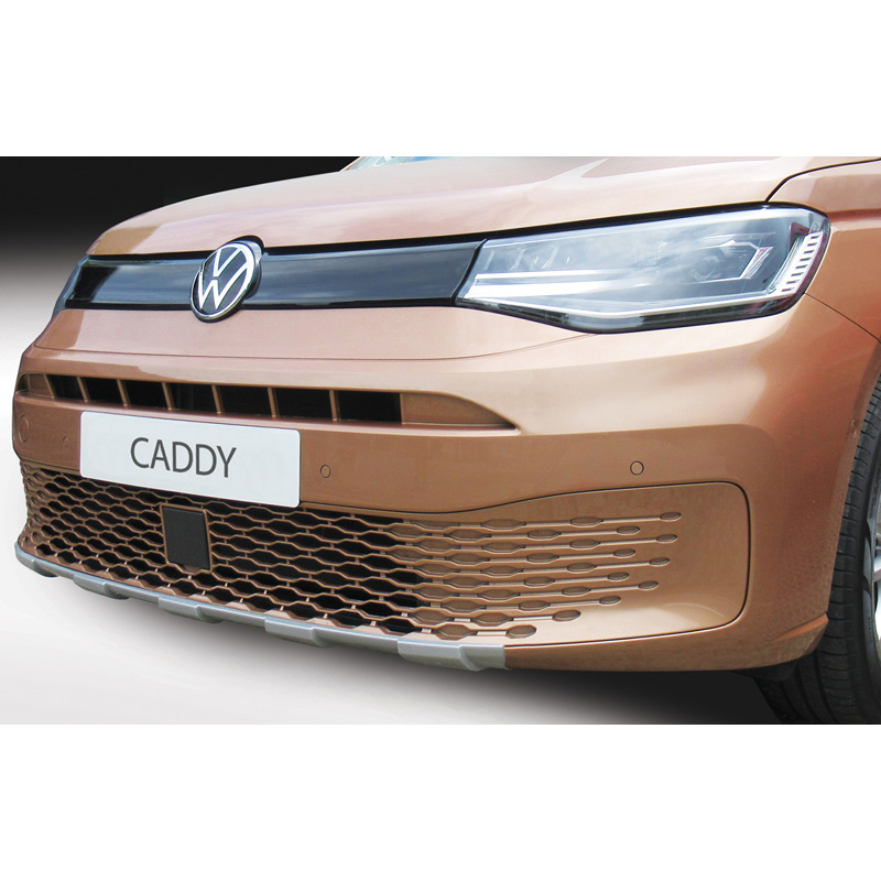 RGM Voorspoiler 'Skid-Plate'  Volkswagen Caddy V Box/MPV 2020- Zilver (ABS)