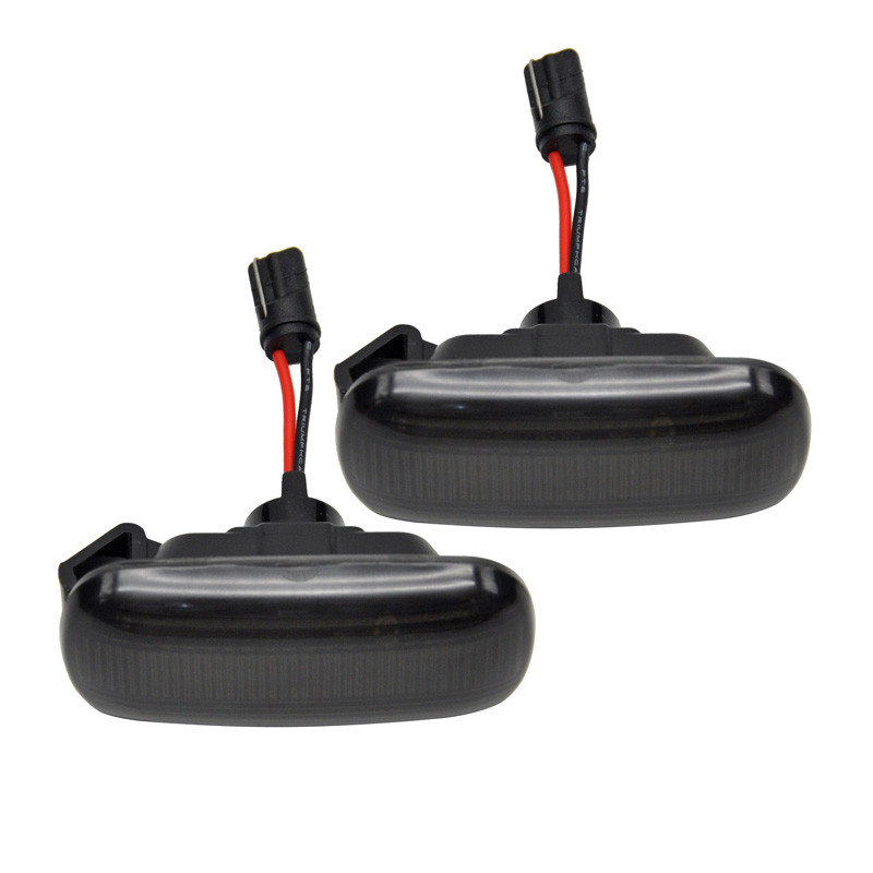 Set LED Zijknipperlichten  Audi diverse modellen - Rookgrijs - incl. Dynamic Running Light