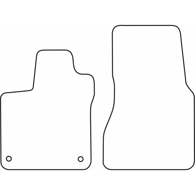 Automatten  MCC Smart ForTwo 2014-
