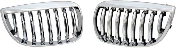 Grill Nieren BMW E87 04-07 Chroom