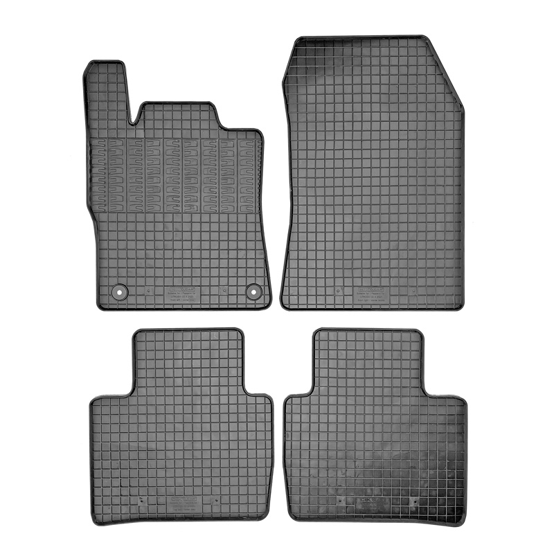 Rubber matten  Citroën C5 X 2021- (4-delig + montagesysteem)