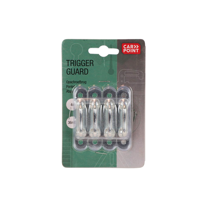 Carpoint Opschroefbrug Metaal 36mm 4-stuks